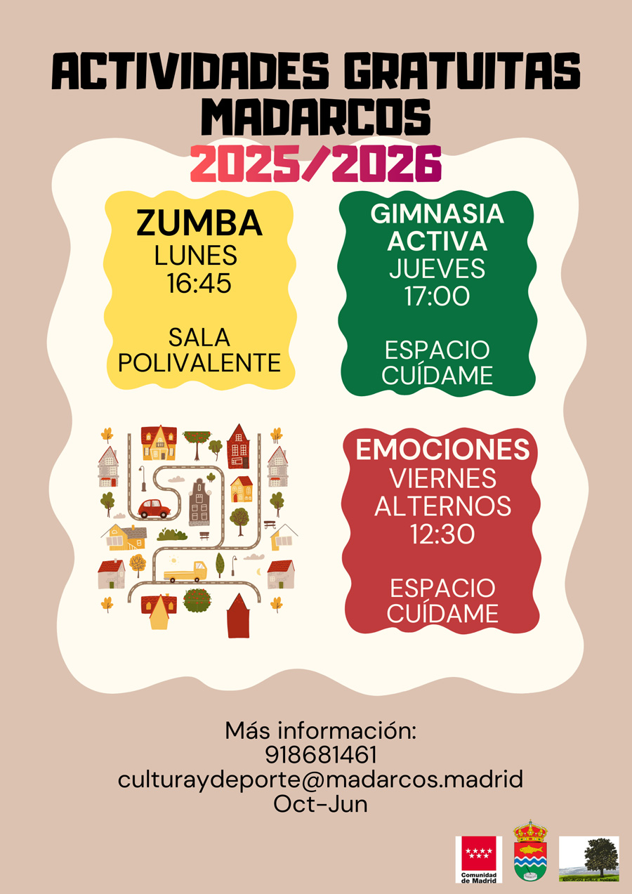 ACTIVIDADES MADARCOS 2025 26