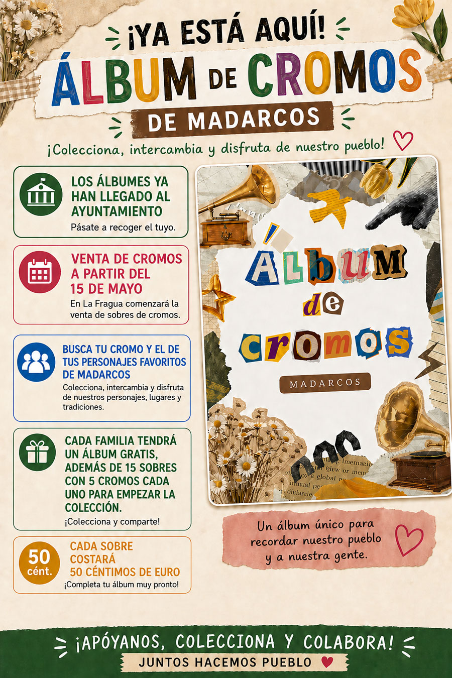 Album cromos Madarcos