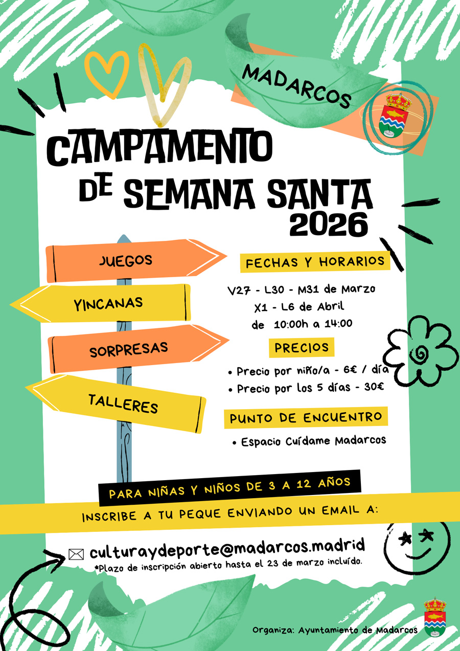 CAMPAMENTO SEMANA SANTA MADARCOS 2026
