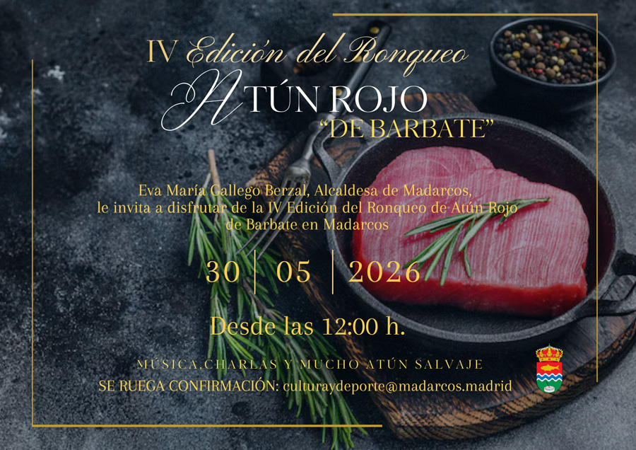 IV Edición del Ronqueo de Atún Madarcos 2026