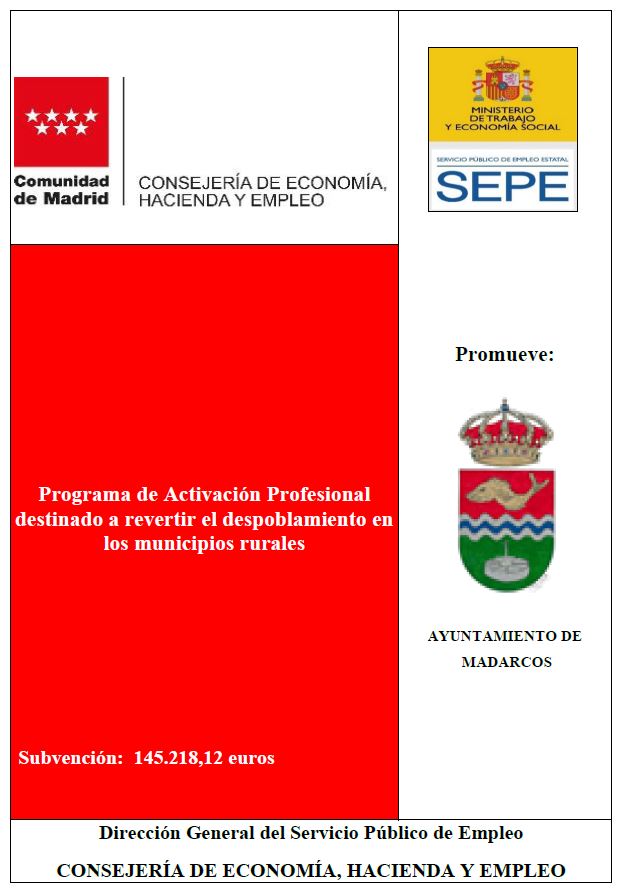 Prog activacion profesional revertir despoblamiento 2026