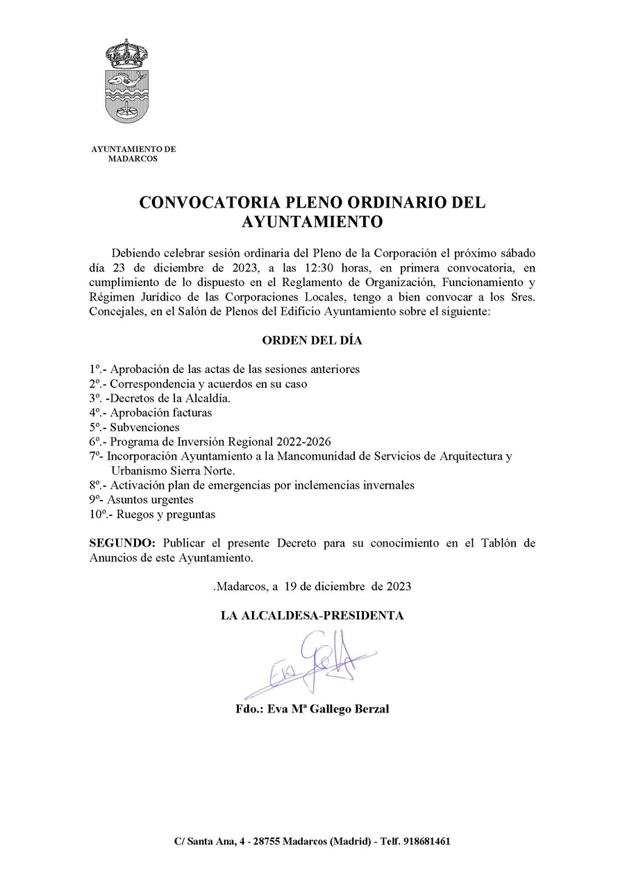 convocatoria 22