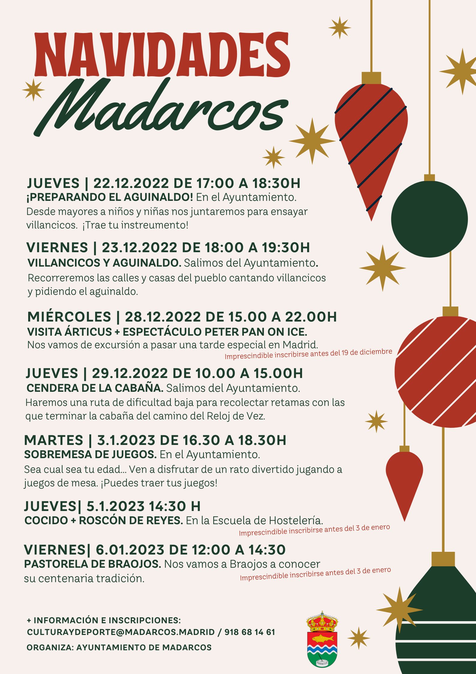 CARTEL NAVIDADES 22 23