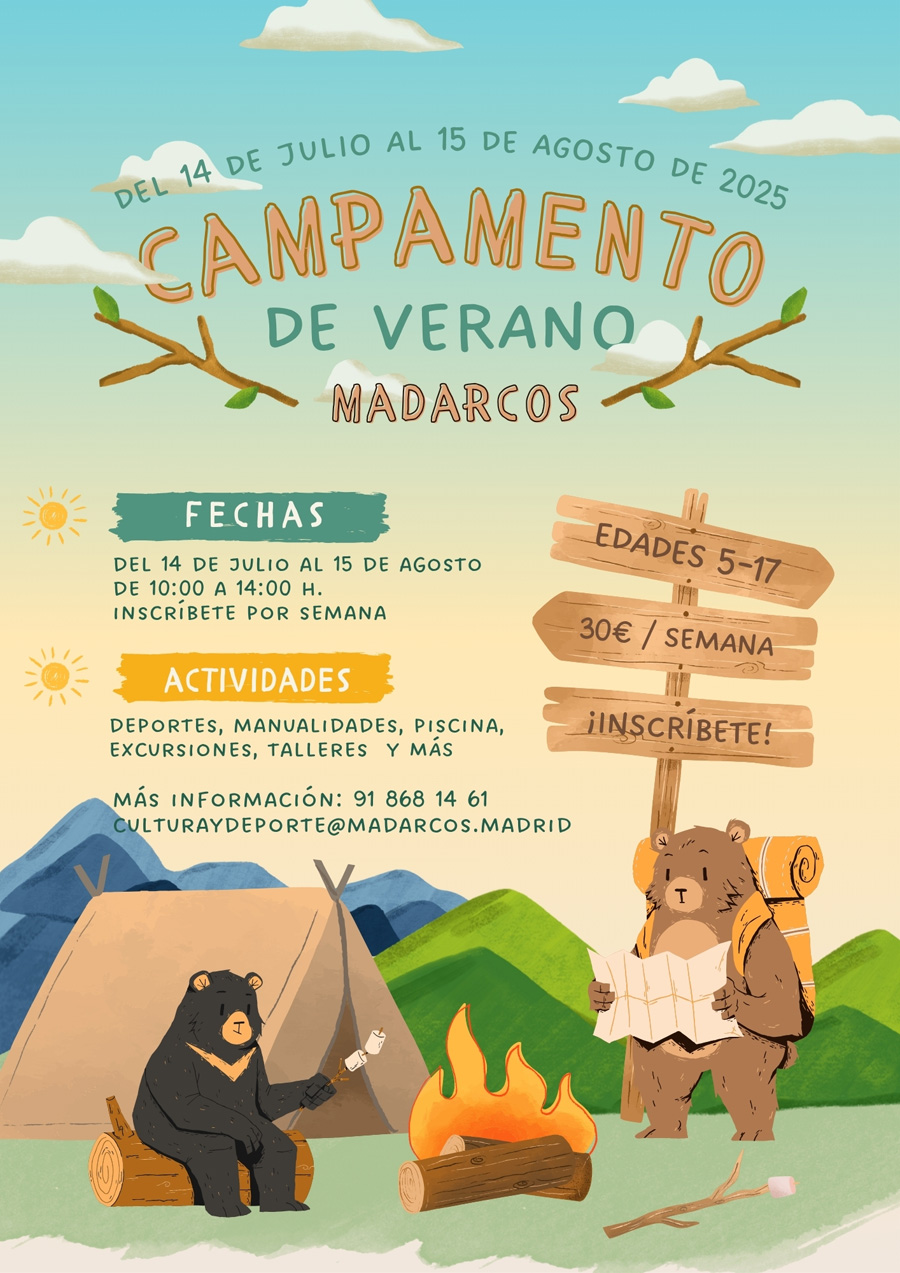 Campamento de verano 2025 Madarcos