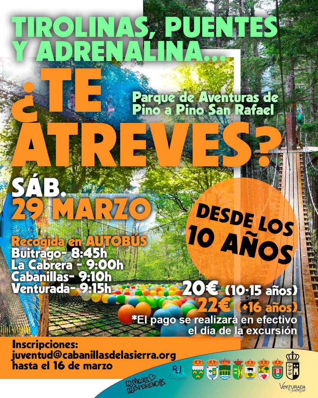 Excursión de pino a pino