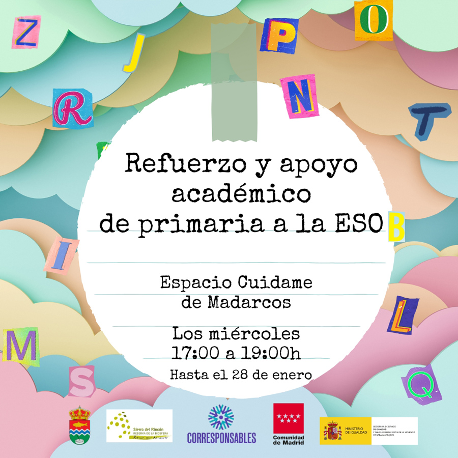 Refuerzo y apoyo escolar