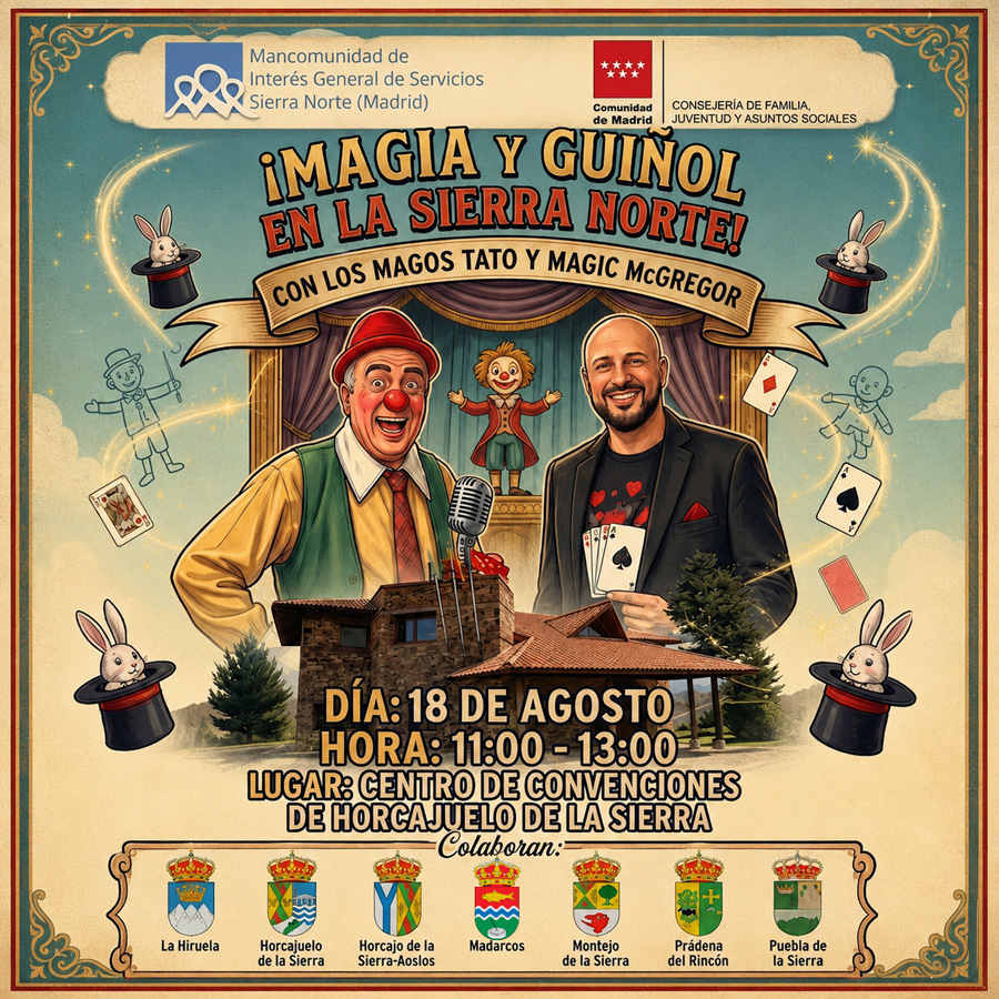 magia y guiñol en la Sierra Norte agosto 26
